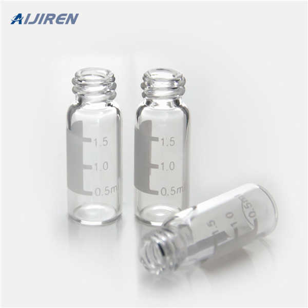 <h3>Amazon glass 2 ml lab vials with writing space for HPLC</h3>
